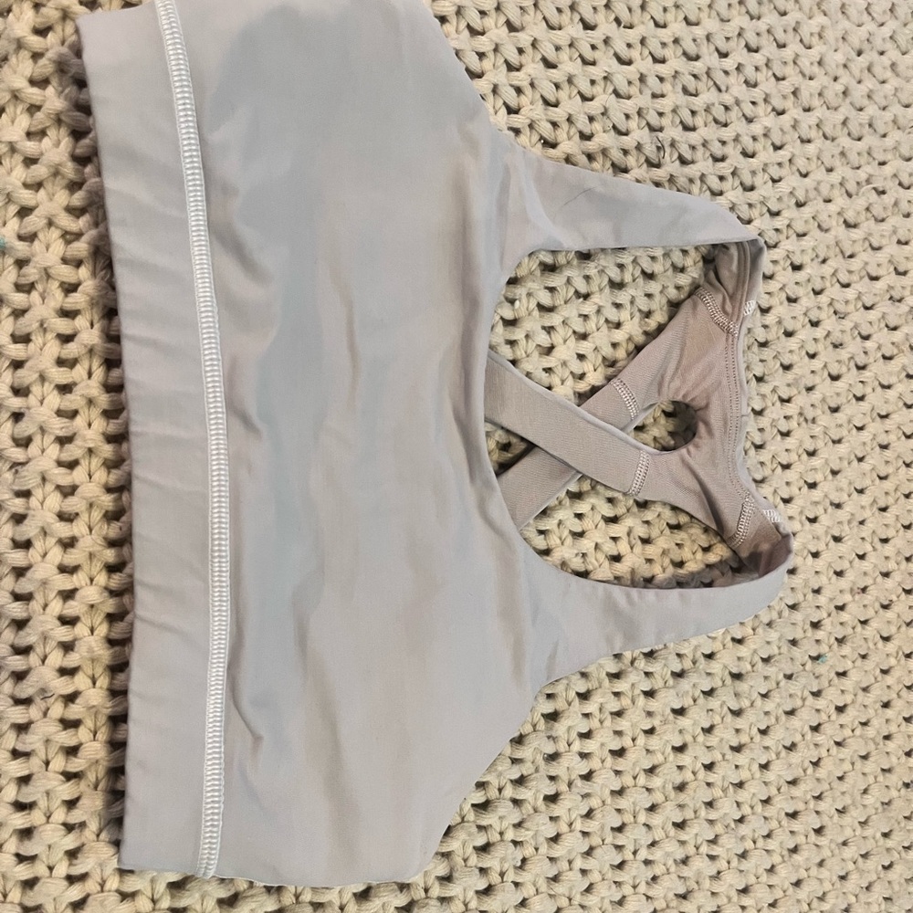 lululemon athletica Gray Sports Bra